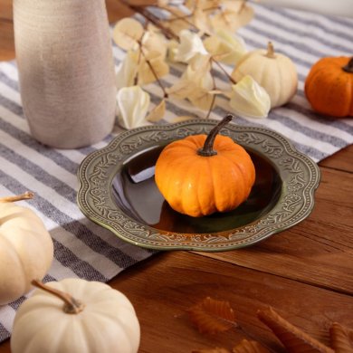 Глибока тарілка Homla SALTIS 22 см Зелений 231357 фото - 8