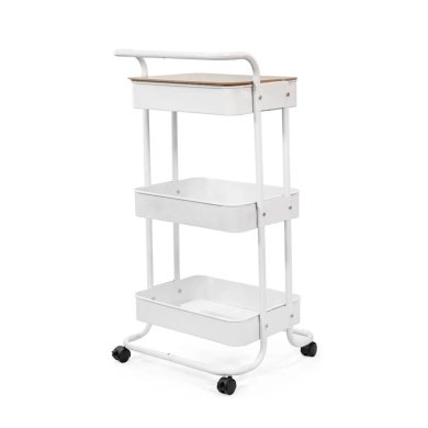 Візок з органайзером Homla HYLLA Білий - 2 Візок з органайзером Homla HYLLA Білий 215454 фото - 2