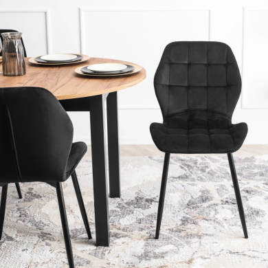 Обеденный комплект мебели Mebel Elit HARRY LUCKY | Дуб крафт / Черный / Серый HARRY/DC/CZ/S/LUCKY/CZ/V/Z4/K фото - 17