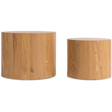 Комплект журнальних столів Mebel Elit LEILA 2 шт Дуб - 4 Комплект журнальних столів Mebel Elit LEILA 2 шт Дуб ME.LEILA/D/L фото - 4