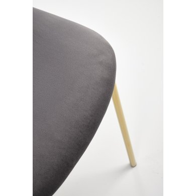 Обідній стілець Halmar K499 Попелястий V-CH-K/499-KR-POPIELATY фото - 12