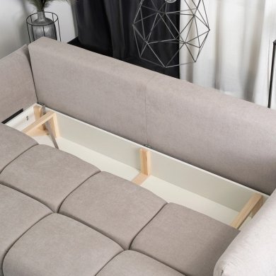 Раскладной диван Mebel Elit ALMA Серый MLK.BASE/WIND82/SOF фото - 10