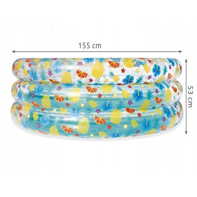 Надувной детский бассейн Bestway 51045 150х53 см Принт BES51045 фото - 10