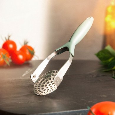 Складаний товкач для картоплі Homla BLISSFORD Сріблястий - 5 Складаний товкач для картоплі Homla BLISSFORD Сріблястий 218536 фото - 5