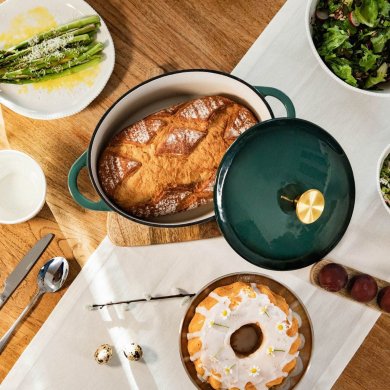 Каструля з кришкою Homla ANDREAS 4,5 л Зелений 244318 фото - 7