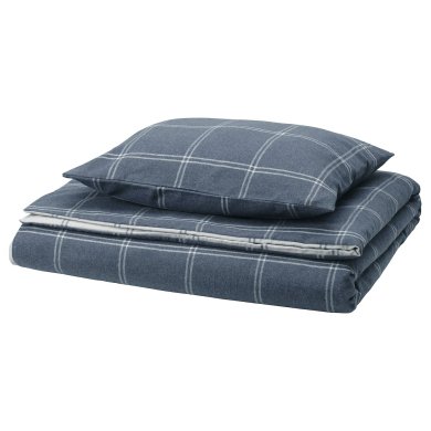 IKEA Комплект постельного белья LINDDVARGMAL 150х200 см Синий (ИКЕА ЛИНДВАРГМАЛ) 60585664