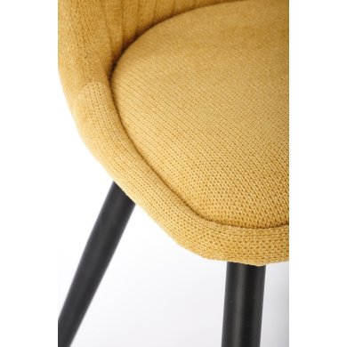Обідній стілець Halmar K496 Гірчичний - 13 Обідній стілець Halmar K496 Гірчичний V-CH-K/496-KR-MUSZTARDOWY фото - 13