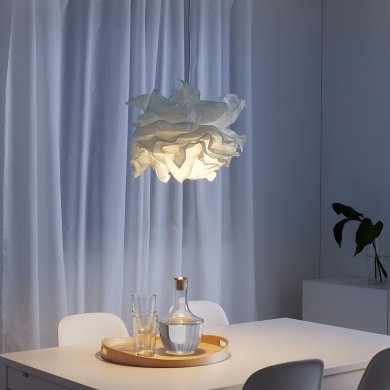 IKEA Абажур для подвесного светильника KRUSNING (ИКЕА KRUSNING) 00259914 фото - 16