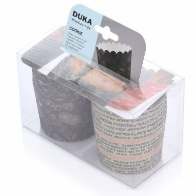 Формочки для маффинов Duka Cookie | Коричневый / Принт 2220327 фото - 2