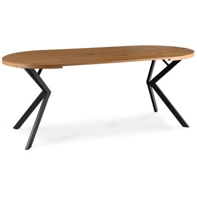 Розкладний обідній стіл Mebel Elit LUGO Дуб золотий - 4 Розкладний обідній стіл Mebel Elit LUGO Дуб золотий ME.LUGO/DZ/CZ/S фото - 4