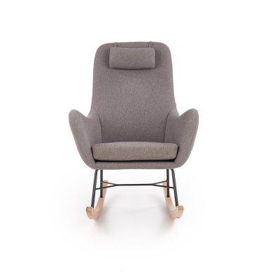 Кресло-качалка мягкое Halmar Botas Серый - 2 Кресло-качалка мягкое Halmar Botas Серый V-CH-BOTAS-FOT фото - 2
