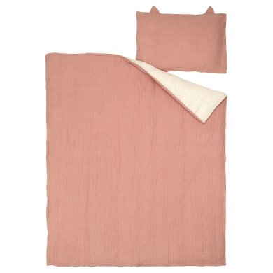 IKEA Комплект постельного белья GULDVAVARE 110х125 см Розовый (ИКЕА ГУЛЬДВАВАРЕ) 30588584 фото - 14