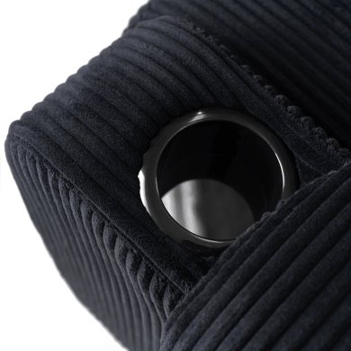 Крісло м'яке розкладне з реклайнером Mebel Elit TORRES Velvet Чорний ME.TORRES/CZ/SZTR/FW фото - 10