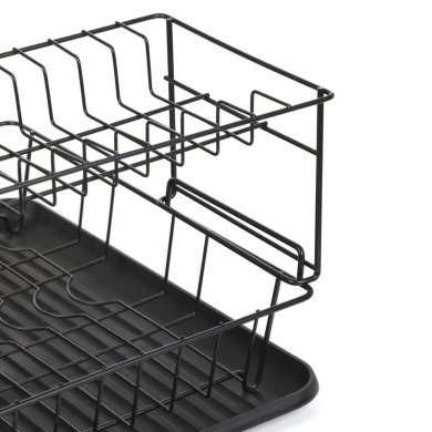 Сушарка для посуду Homla BRECA Чорний - 3 Сушарка для посуду Homla BRECA Чорний 230325 фото - 3