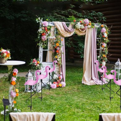 Набір світильників на сонячній батареї Garden Line FLAMINGI 3 шт Фіолетовий - 5 Набір світильників на сонячній батареї Garden Line FLAMINGI 3 шт Фіолетовий SOL6087 фото - 5