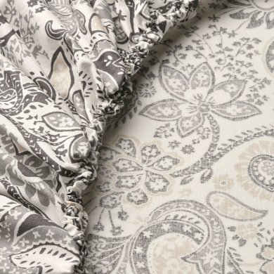 Простирадло на резинці RODGERSIA 90х200 см Сірий - 3 IKEA Простирадло на резинці RODGERSIA 90х200 см Сірий (ИКЕА РОДЖЕРСИЯ) 40579517 фото - 3