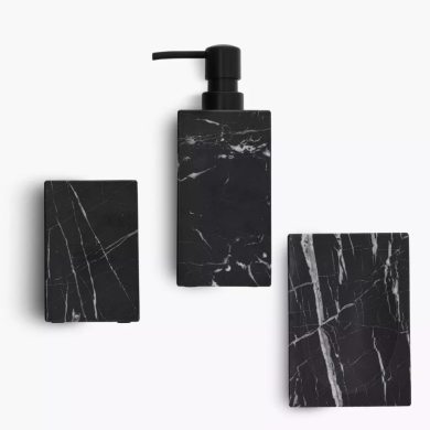 Мильниця Duka SCANDI SPA 13,5x9,5x2 см Чорний 2221859 фото - 5