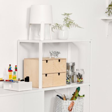 Стеллаж BAGGEBO Белый - 2 IKEA Стеллаж BAGGEBO Белый (ИКЕА БАГГЕБО) 50481172 фото - 2