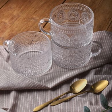 Чашка Homla BARREL 350 мл | Прозорий 201196 фото - 11