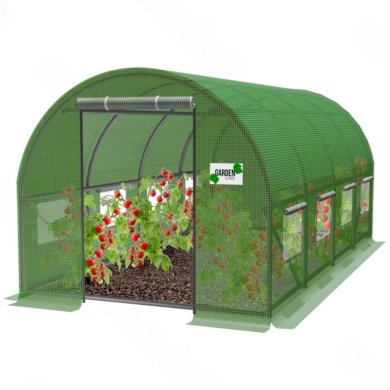 Парник теплица Garden Line 4x2,5x2 м Зеленый TUN5606