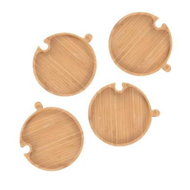 Набор сервировочных досок Homla BAMBOU 4 шт Дерево 223166 фото - 2