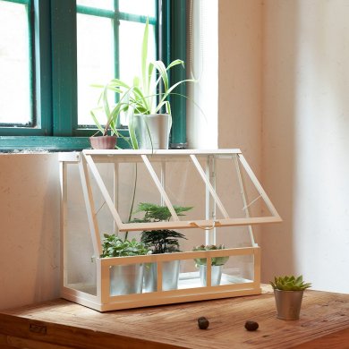 Мини парник теплица AKERBAR 45х22х35 см Белый - 5 IKEA Мини парник теплица AKERBAR 45х22х35 см Белый (ИКЕА АКЕРБАР) 30537170 фото - 5