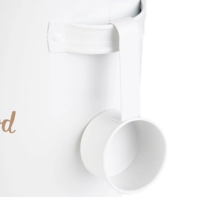 Контейнер для корма с мерной ложкой Homla DINGO 16х20 см Белый 226435 фото - 3