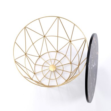 Журнальний стіл Halmar HARISSA Marmur Чорний - 5 Журнальний стіл Halmar HARISSA Marmur Чорний V-CH-HARISSA_G-LAW-CZARNY фото - 5