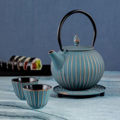 Чайный сервиз Homla ANDREAS 850 мл Синий 240505 фото - 8