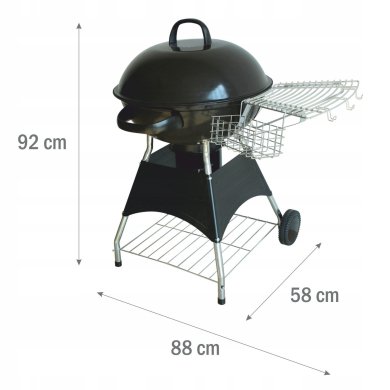 Угольный гриль Meven VELADERO Черный MO-FF-2028G-VELADERO фото - 8