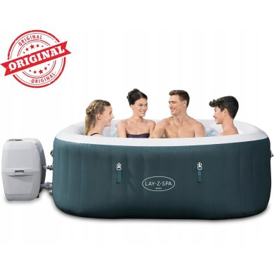 Джакузи Bestway LAY-Z-SPA IBIZA AIRJET 180х180x66 см Черный BES60015 фото - 7