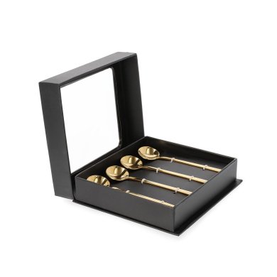 Набор ложек  Homla GRANDE 4 шт | Золотой 200612 фото - 4