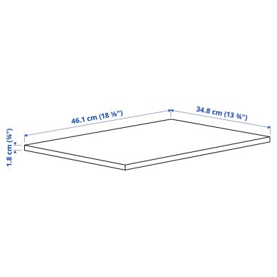 IKEA Полка KOMPLEMENT (ИКЕА КОМПЛИМЕНТ) 40277992 фото - 2