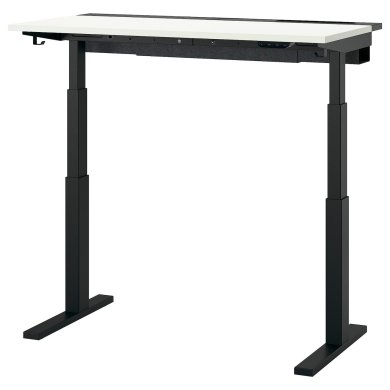 IKEA Письменный стол для работы сидя/стоя MITTZON Белый (ИКЕА МИЦОН) 09526116