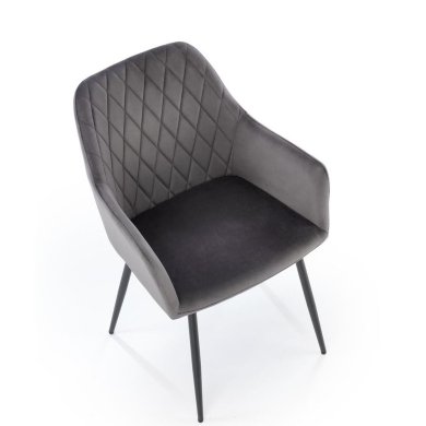 Обеденный стул Halmar K558 Пепельный V-CH-K/558-KR-POPIELATY фото - 7