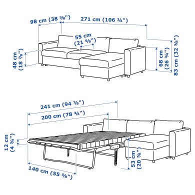 IKEA VIMLE (ИКЕА ВИМЛЕ) 09536945 фото - 4