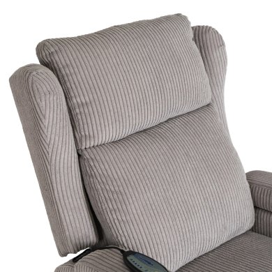 Кресло мягкое раскладное массажное с реклайнером Mebel Elit SEBASTIAN Velvet Серый ME.SEBASTIAN/P/SZTR/FW фото - 10