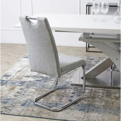 Обеденный стул Mebel Elit LOPEZ Светло-серый ME.LOPEZ/CZ/T/K фото - 11