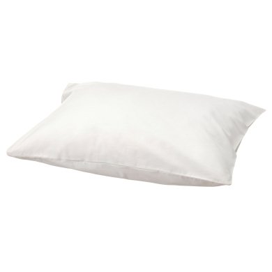 IKEA Наволочка BALSAMPOPPEL 50x60 см Білий (ИКЕА БАЛЬЗАМПОПЕЛЬ) 60557581
