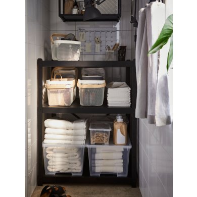 IKEA Стеллаж BROR Черный (ИКЕА BROR) 39272655 фото - 4