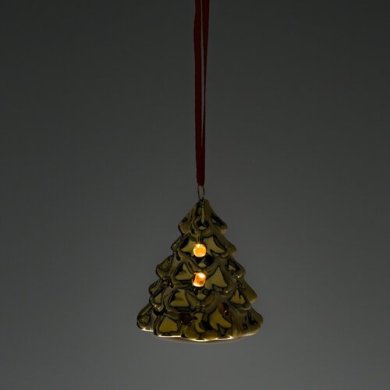 Ялинкова іграшка Duka Gyllene LED | Золотий 2220997 фото - 2