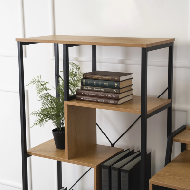 Стелаж Mebel Elit TIM Дуб золотий ME.TIM/D/CZ/REG фото - 7