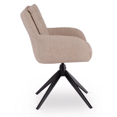 Обеденный стул поворотный Mebel Elit JULY Бежевый ME.JULY/BZ/T/K фото - 3