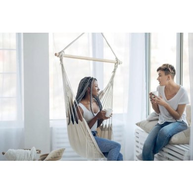 Подвесное кресло-гамак Garden Line HAM3316 Бежевый - 3 Подвесное кресло-гамак Garden Line HAM3316 Бежевый HAM3316 фото - 3