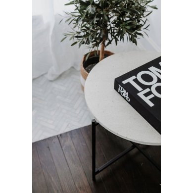 Журнальный стол Meven TERRAZZO BIG Белый - 7 Журнальный стол Meven TERRAZZO BIG Белый MV-8396-TERRAZZO70CM фото - 7