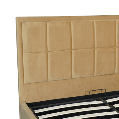 Кровать Mebel Elit CARLOS 140x200 см Бежевый - 7 Кровать Mebel Elit CARLOS 140x200 см Бежевый ME.CARLOS/140/BZ/V/LOZ фото - 7