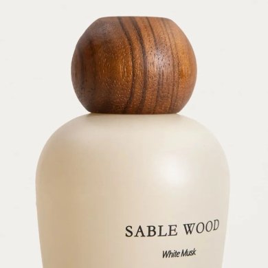 Ароматичний дифузор Homla SABLE WOOD White Musk 200 мл Бежевий 243832 фото - 3