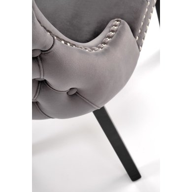 Обеденный стул Halmar ALDA Серый V-CH-ALDA-KR-POPIELATY фото - 9