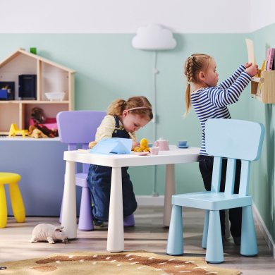 IKEA Стол детский MAMMUT (ИКЕА МАММУТ) 50365177 фото - 14
