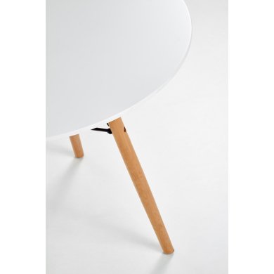 Обеденный стол Halmar PROMETHEUS Белый - 3 Обеденный стол Halmar PROMETHEUS Белый V-CH-PROMETHEUS_OKRĄGŁY-ST фото - 3